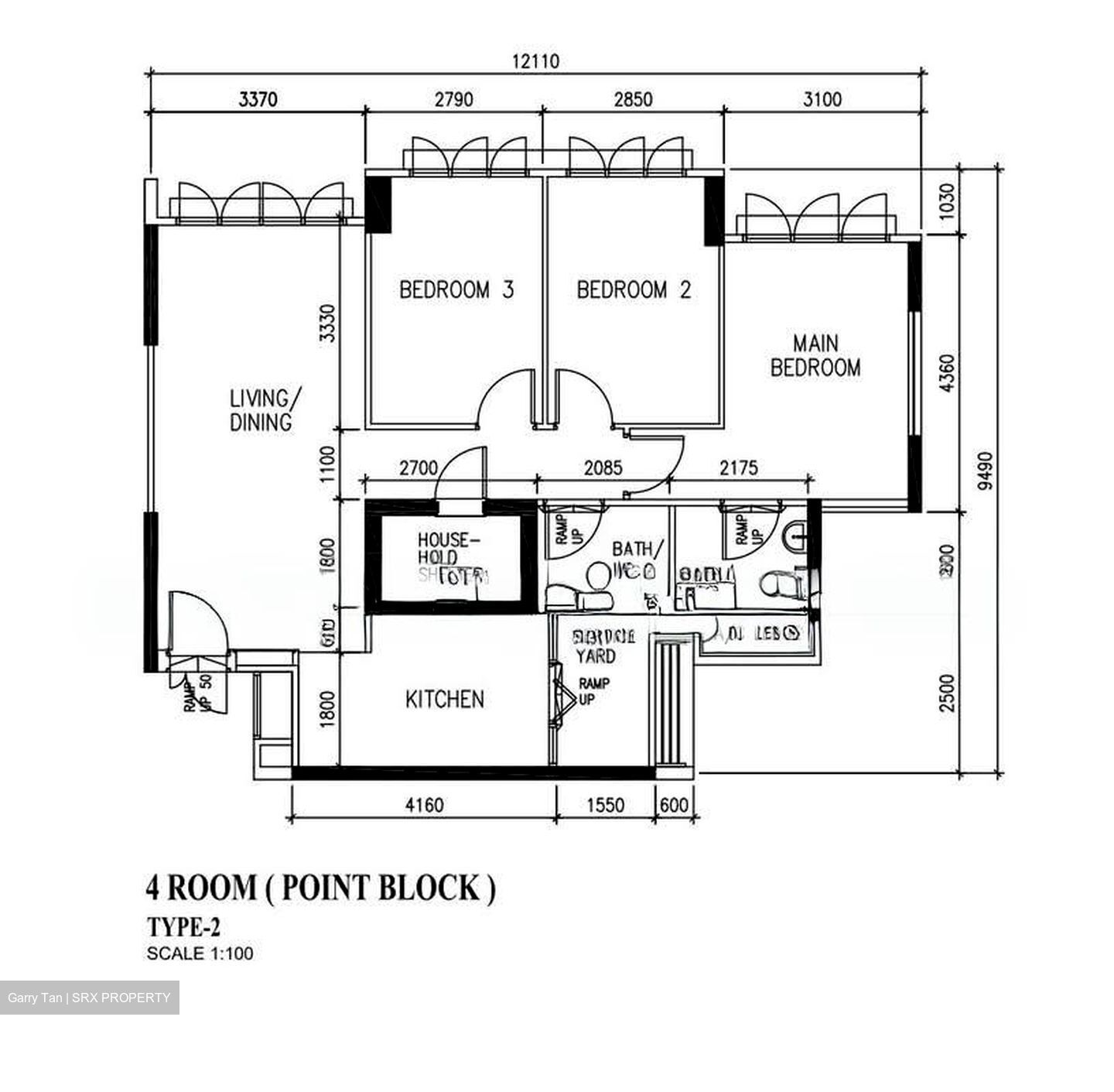 Blk 463C Sembawang Riverlodge (Sembawang), HDB 4 Rooms #589204611
